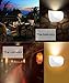 ZEEFO Night Lights Bright Waterproof IP44 Motion Sensor LED Wall Night Light with Rechargeable Lithium battery powered Lamp for kids, Entrance Garden kitchen Hallway Bathroom Wall Light Stick-Anywhere