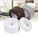 Tub and Wall Sealing Caulk Strip Wall and Corner Self Adhesive Peel and Caulk Strip Fixture Tape Caulk Sealer Tub Surround Waterproof Decorative Sealer Trim Pack of 2 (Grey)