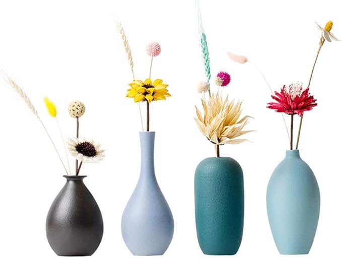 AZYQ Tischvase Nordischer Stil Kleine Vase Keramik Kleine Frische Vase