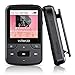 Wiwoo 16gb Bluetooth MP3 Player with Clip, Running mp3 Player with FM Radio Voice Recorder and Earphones, Support up to 128GB