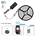 Nexlux Led Light Strip, WiFi Wireless Smart Phone Controlled 32.8ft Non-Waterproof Strip Light Kit Black PCB 5050 LED Lights,Working with Android and iOS System,IFTTT