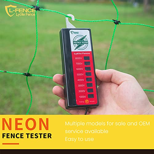 8kv ABS Electric Fence Tester Fence Voltage Tester for Farm Supply