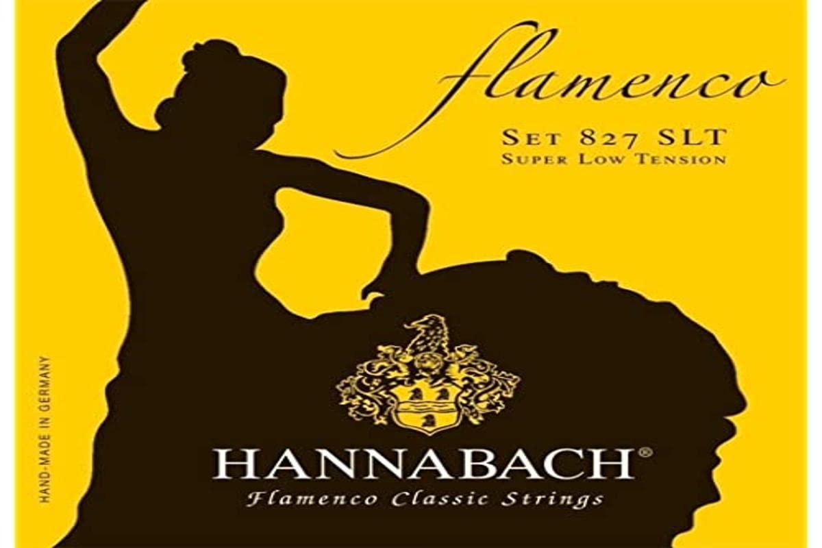 Hannabach classical guitar strings Flamenco Series 827 Super Low Tension set of 3 bass strings Made in Germany - 8277SLT — image 1