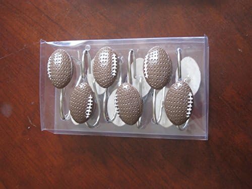 Elegant home Football Shower Curtain Hooks