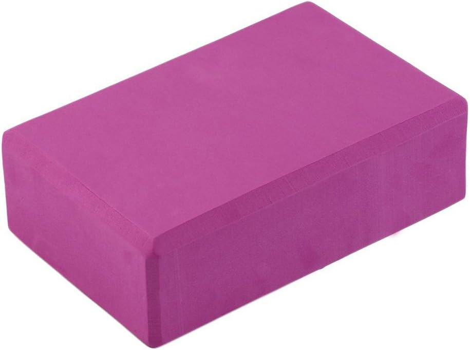 Huayuho Yoga Block - High Density EVA Foam Block to Support and Deepen Poses, Improve Strength and Aid Balance and Flexibility - Lightweight, Odor Resistant and Moisture-Proof
