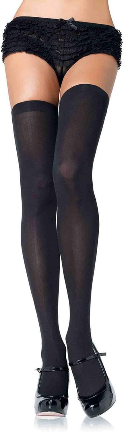 Leg Avenue Women's Solid Hue Thigh Highs