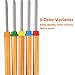 Ohuhu 10 x 32inchTelescoping Forks & 12 x 11inch Bamboo Skewers with Carry Case