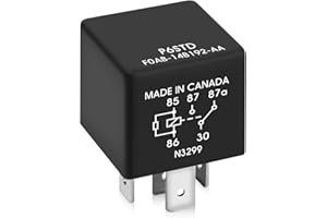 GFDOSO P6SDT FOAB-14B192-AA Relay - 12VDC 40A 5 Pins, Fit for Ford Models, Ensure Stable Operation of Automotive Electrical Systems