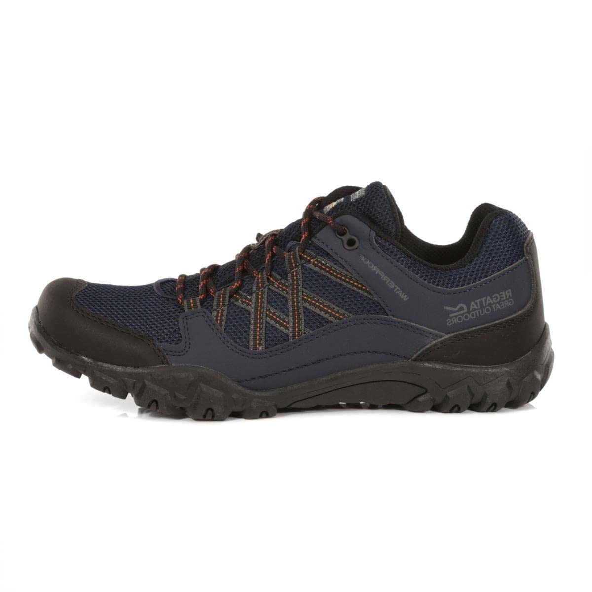 Regatta Mens Edgepoint III Outdoor Walking Trainers - 9.5 UK Blue