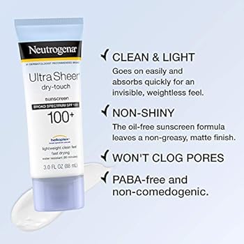 neutrogena dry touch face sunscreen