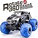 NQD RC CAR Electric RC Car Off Road Vehicle 2.4Ghz Radio Remote Control Car 360° Spin Monster Truck Dancing Stunt Cartoon Toy Car, Blue 9025