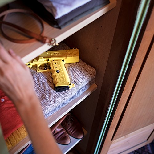 Salt Supply Pepper Spray Gun Self Defense Kit - Yellow