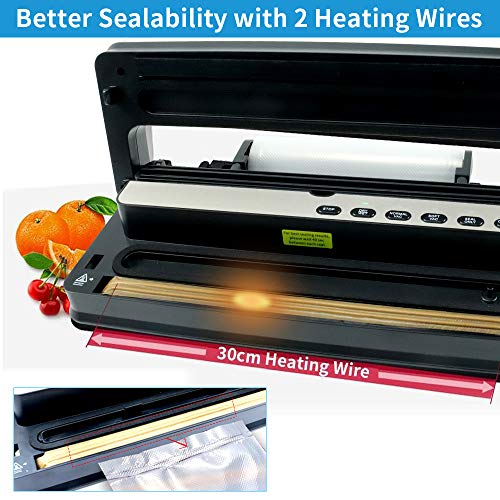 Vacuum Sealer Machine, Food Sealers Vacuum Packing Machine, AFMAT Food