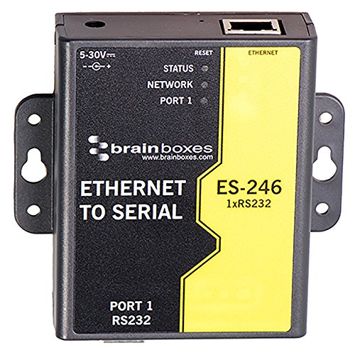 Brainboxes Device server - 10Mb LAN, 100Mb LAN, RS-232 (ES-246)