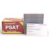 PSAT Study Cards: Prep 2026-2027 with Practice Test Questions for the College Board PSAT [Full Color Cards]