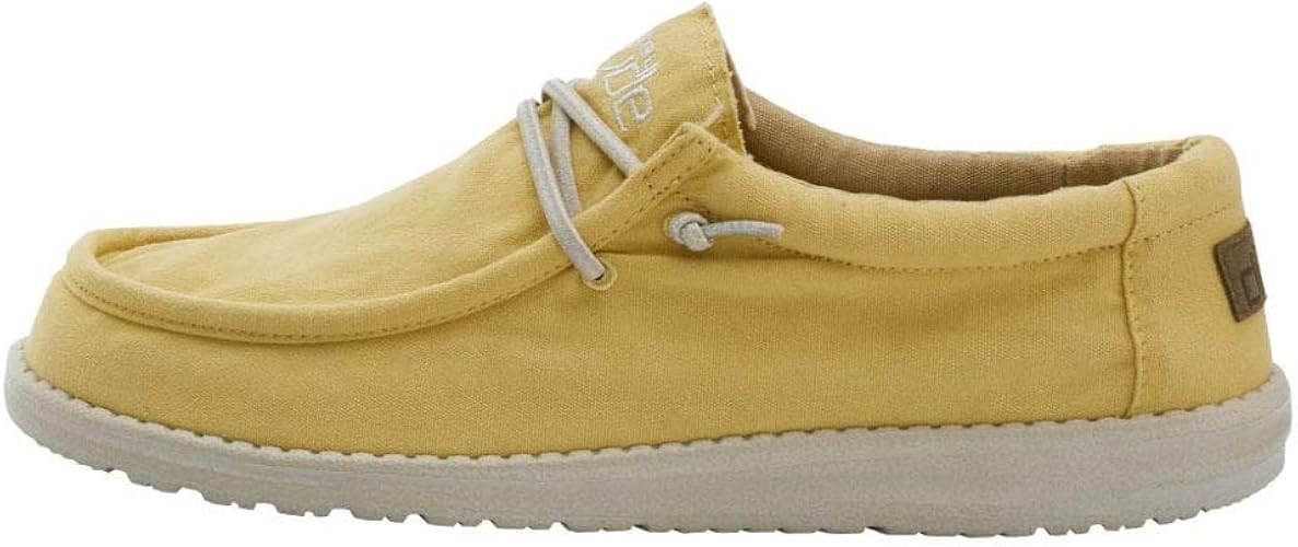 yellow hey dude shoes