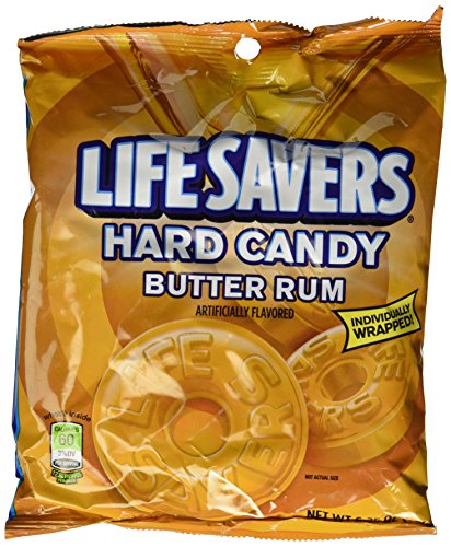 Life Savers Hard Candy, Butter Rum-6.25 oz, 3 pk
