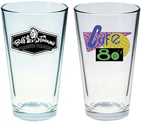 Back to the Future Part II Collectible Pint Glass Collection (Set of 2)