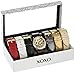 XOXO Women's XO9066 Analog Display Analog Quartz Black Watch