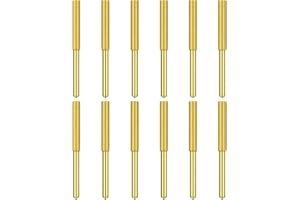 QINIZX 12 Pack Diamond Chainsaw Files, Burr Grinding Stone File, Titanium Plated Sharpening Wheels Chainsaw Sharpener Stone Electric Kit, Polishing Grinding Tool Grinding Bits (5/32 Inch/ 4.0 mm)