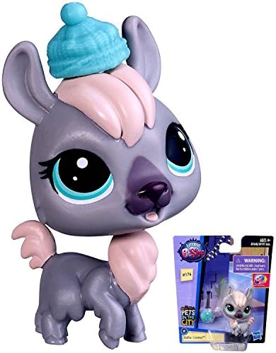 Hattie Llyama #176 Littlest Pet Shop Pets in the City Figure 2" IN STOCK