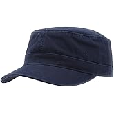 The Vintage Year Washed Cadet Cotton Twill Adjustable Military Radar Caps