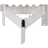 Lixada Ultralight Folding Titanium Pot Stand Alcohol Stove Set for Outdoor Camping Hiking Picnic Stove Alcohol Stove Rack Titanium/Stainless Steel/Aluminum Alcohol Stove