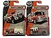 Matchbox Metal Heroic Rescue Hazard Squad & Ford F-550 Super Duty Fire Engine Truck 2-Car Bundle