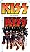KISS Rock Music Distressed Vintage Logo Baby Onesie Bodysuit (6 Months) Black
