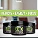 Giant Keto Exogenous Ketone Supplement - Beta-Hydroxybutyrate BHB Powder Formula Designed to Support Your Ketogenic Diet, Raspberry Lemonade - 10 Servings