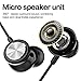 TNSO in-Ear Headphones Noise Isolation Earbuds High Resolution Heavy Bass with Mic for Smart Android Cell Phones (Black)thumb 2