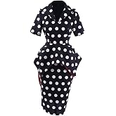 CosplayDiy the Other Mother Costume Beldam Cosplay Costume Unifrom Polka Dot Pencil Dress