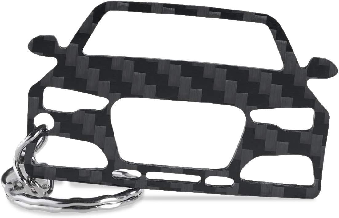 Audi RS6 C7 Carbon Key Ring | 5.6 x 3.6 cm.