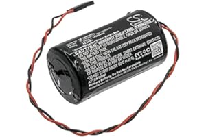 Zenander 3.6V MV-100005111 LS33600-CN1 9A-100005111 Battery Replacement for Cameron Nuflo MC-III Plus Flow Analyzers MC-II Plus MC-III Plus EXP Flow Analyzer MC-II Plus EXP