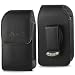 Vertical Leather Case with Magnetic closure with belt clip for Jethro SC118 Senior Phone