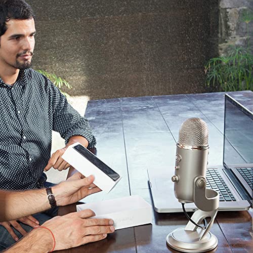 Blue Yeti USB-Mikrofon für Aufnahmen, Streaming, Gaming, Podcasting auf PC und Mac, Mikrofon für Laptop oder Computer… – Bild 3