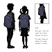 Veegul Cool Backpack Kids Sturdy Schoolbags Back to School Backpack for Boys Girls, Blue