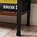 Leick Home 11262 Ironcraft Mantel Height Rustic Bookcase with Drawer Storage, 12