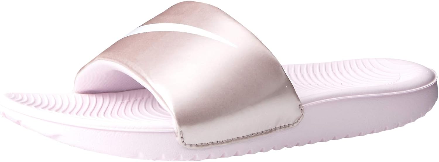Amazon Com Nike Girls Kawa Slide Gs Ps Running Shoe Sandals