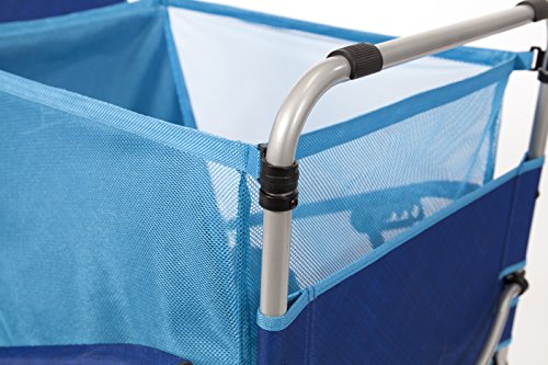 Mac Sports Beach Day Lounger (BD-100) Blue, 1 Size, - Thumbnail 6
