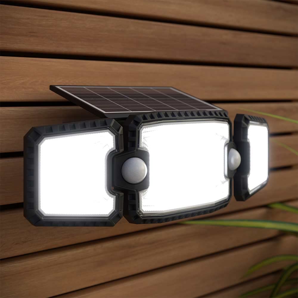 SolarCentre® Dover Outdoor Solar Powered Motion Activated PIR Sensor Security Light