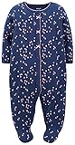 Carter's Baby Girls' Print Footie (Baby) - Hearts