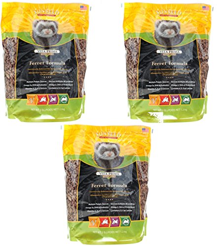 SunseedSunscription Vita Prima Ferret Formula, 3-Pound Bag (3 Pack)