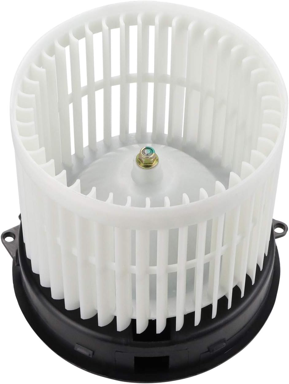 Photo 1 of OCPTY A/C HVAC Heater Blower Motor 27226-3AN0A 700285 for 2012-2017 Nissan Versa/ 2014-2017 Nissan Versa Note w/Fan Cage Air Conditioning HVAC Replacement AC Blower Motor 27226 3AN0A