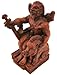 Norse God Freyr Wood Finish Statue Pagan Fertility