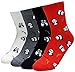 JJMax Women's Cute Black and White Panda Bear Endangered Species Socks, Lil Pandas, One Size