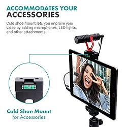 Movo Android Tablet and iPad Tripod Mount with Movo