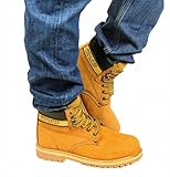 Men's Genuine Leather Insulated Work Boots