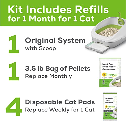 Purina Tidy Cats Litter Box System, BREEZE System Starter Kit Litter