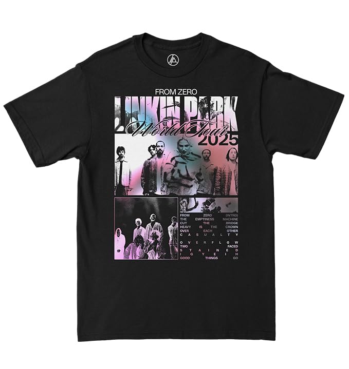 Photo 1 of Linkin Park From Zero Official Merch Box Collage T-Shirt med 